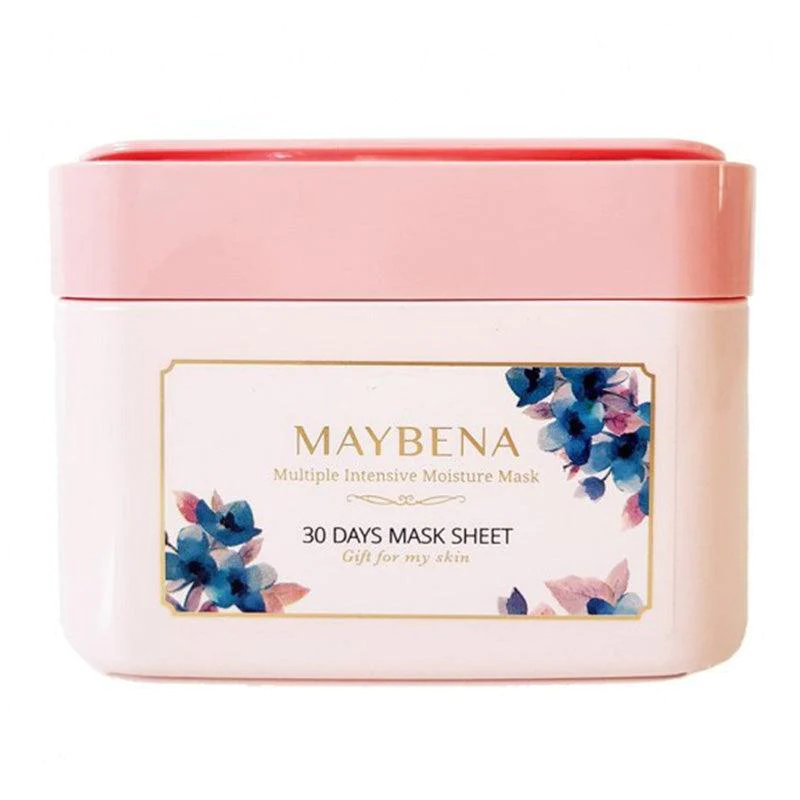 HỘP MẶT NẠ DƯỠNG ẨM MAYBENA MULTILE INTENSIVE MOISTURE Mask 30 Days 