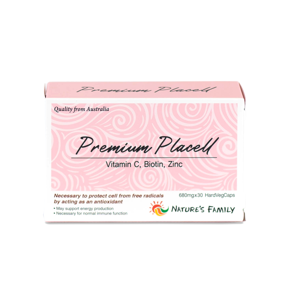 Viên uống đẹp da Collagen NATURE'S FAMIILY PREMIUM PLACELL 40000-20.4g(680mg-30 viên) 