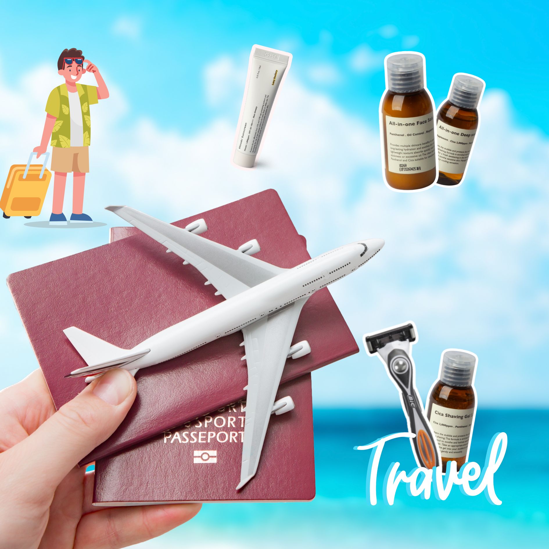 Những món đồ cần thiết khi đi du lịch, đi công tác dành cho nam giới