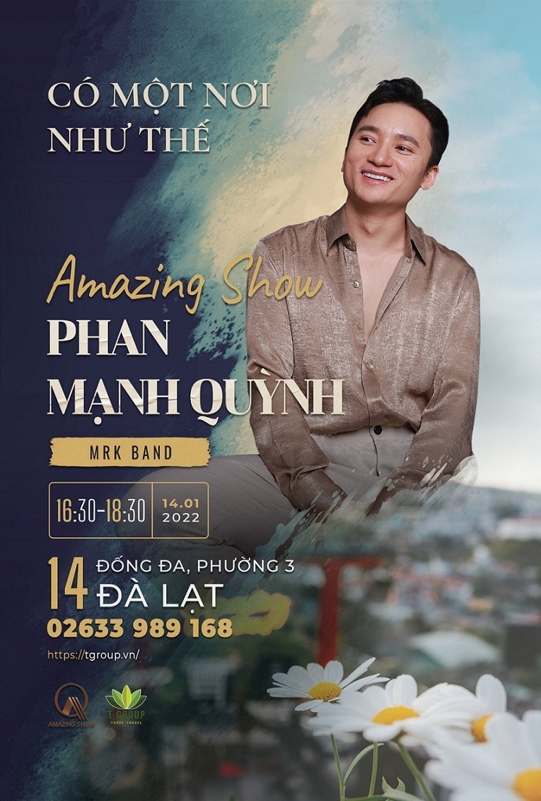 [Đã kết thúc] Vé Amazing Show tại Dalat Golf Café tháng 01/2022