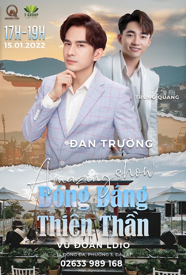 [Đã kết thúc] Vé Amazing Show tại Dalat Golf Café tháng 01/2022