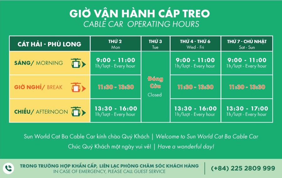 Sun World Cát Bà Cable Car, Hải Phòng